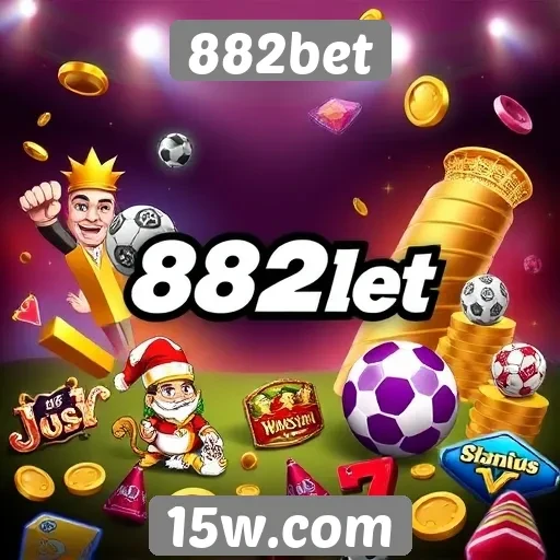 Variedade de jogos disponíveis na plataforma 882bet